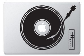 Adesivo para macbook Pickup DJ