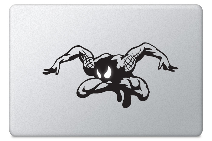 Adesivo para macbook Homem Aranha Aceso