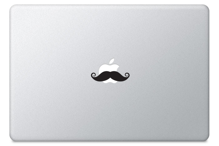 Adesivo para macbook Moustache - Bigode