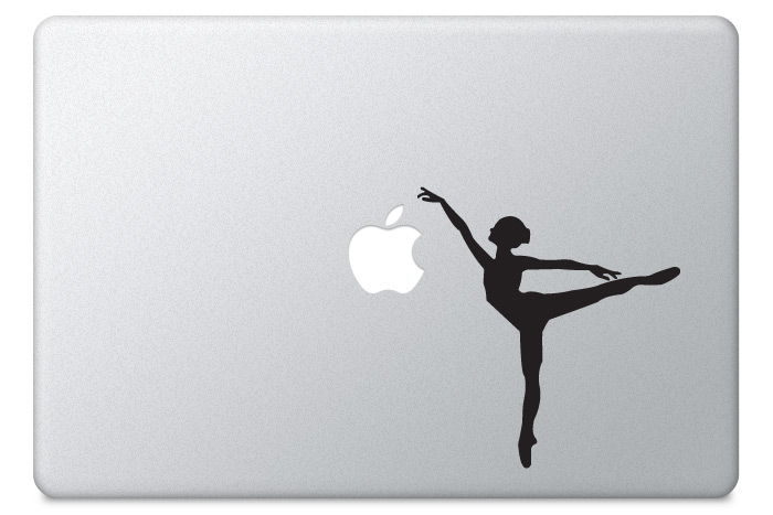 Adesivo para macbook Bailarina