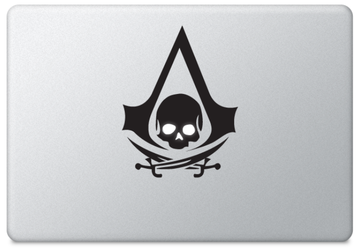 Adesivo para macbook Assassin's Creed