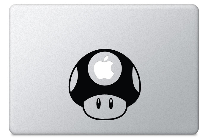 Adesivo para macbook Cogumelo (Super Mario)