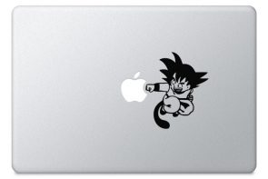 Adesivo para macbook Goku