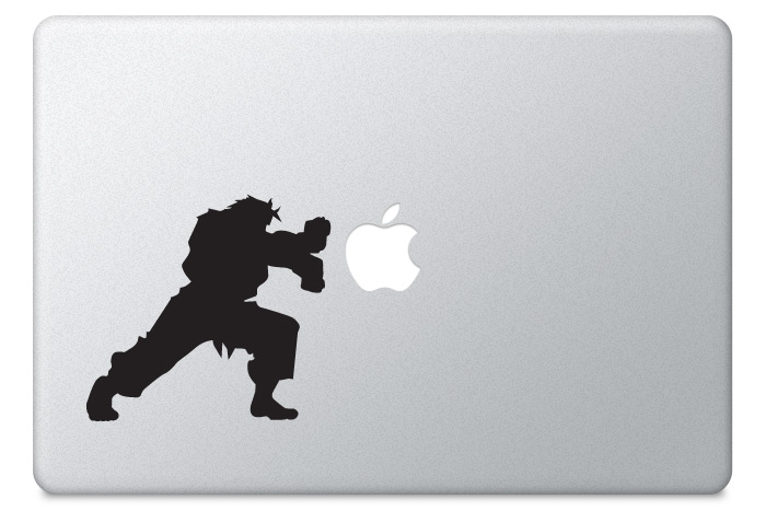 Adesivo para macbook Ryu (Street Fighter)
