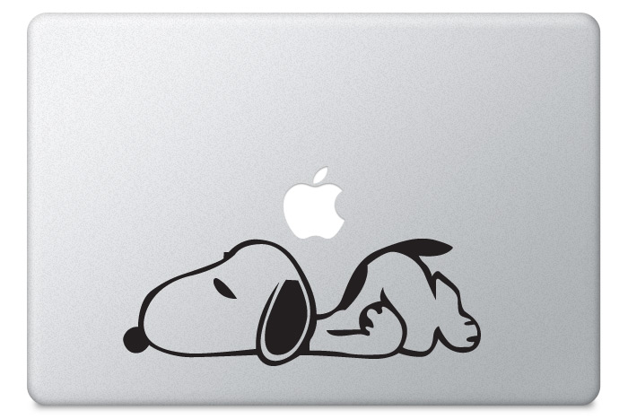 Adesivo para macbook Snoopy