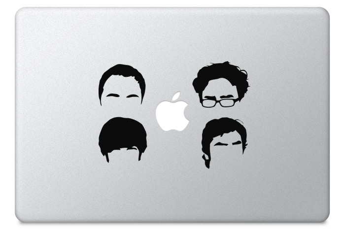 Adesivo para macbook The Big Bang Theory
