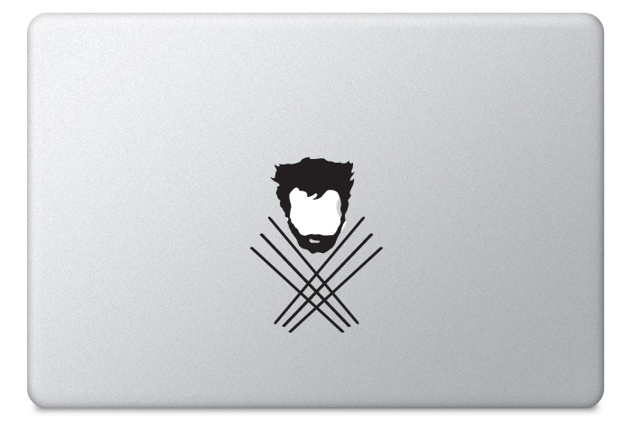 Adesivo para macbook Wolverine (X-Men)