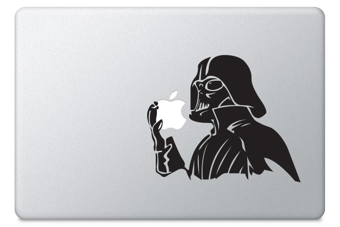 Adesivo para macbook Darth Vader