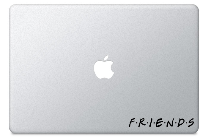 Adesivo para macbook Friends
