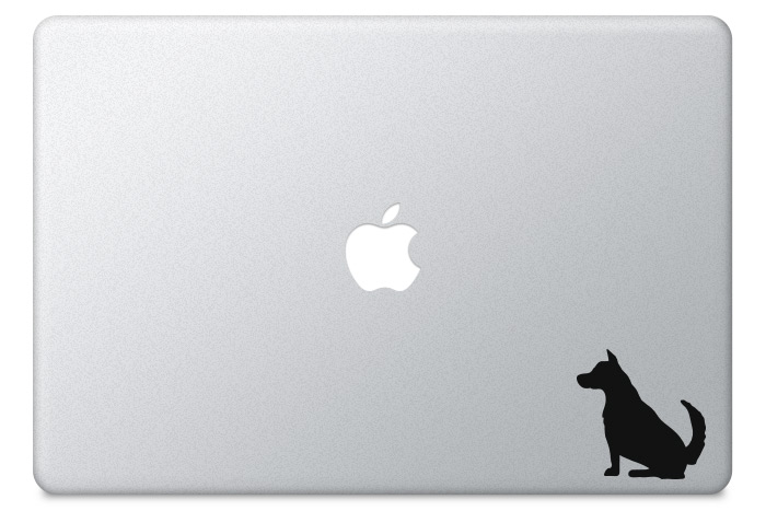 Adesivo para macbook Cachorro