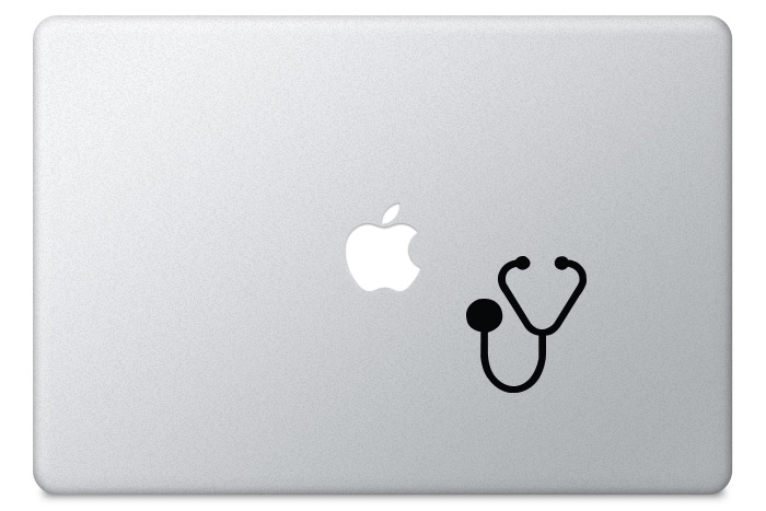 Adesivo para macbook Medicina